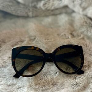 Gucci Brown Tortoise Sunglasses